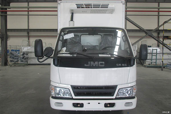 good Jiangling Shunda narrow-body refrigerated truck