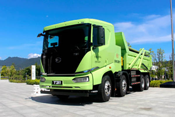 BYD T31 8X4 pure electric dump truck