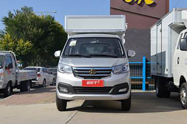 Changan Kuayue New Leopard T3 1.6L Gasoline 122HP 2.42m Double-row Van Mini Truck (China VI Emission Standard) for sale