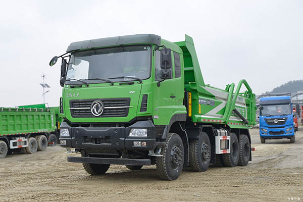 Dongfeng Commercial Vehicles Tianlong KC heavy-duty truck, 350 hp, 8x4, 6m dump truck for sale