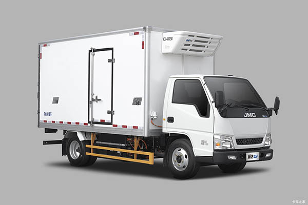 Jiangling Motors Shunda EV electric refrigerated truck for sale
