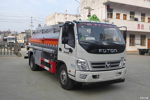Suizhou Lishen (Xingshi brand) Futian Auman chassis tank truck