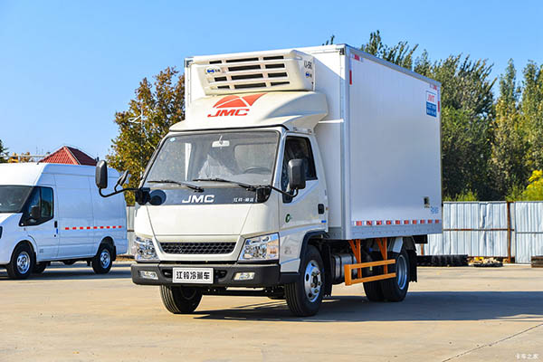 Jiangling Shunda small truck refrigerated truck