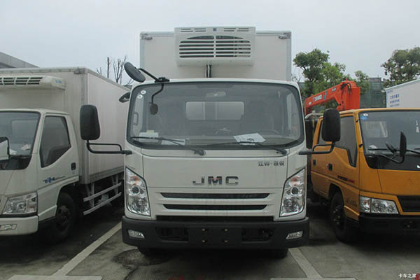 Jiangling Motors Kairui EV electric refrigerated truck for sale
