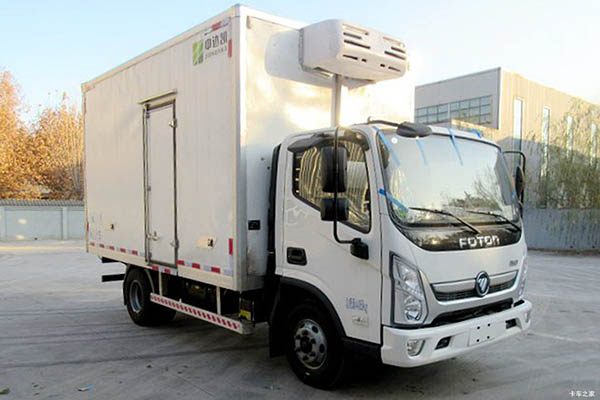 Zhongdakai (Zhongdakai brand) Foton Auman chassis refrigerated truck for sale