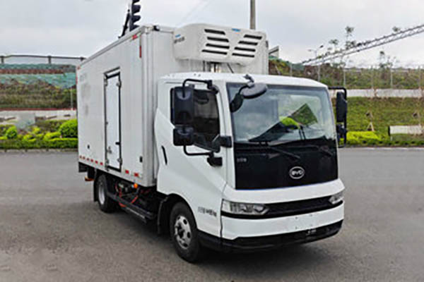 BYD T5 Fortune Edition 4.5T 3.94m single-row pure electric refrigerated truck 94.3kWh