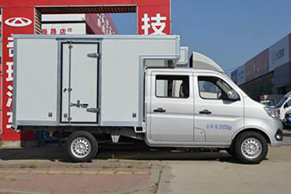 sale Changan Kuayue New Leopard T3 1.6L Gasoline 122HP 2.42m Double-row Van Mini Truck (China VI Emission Standard)