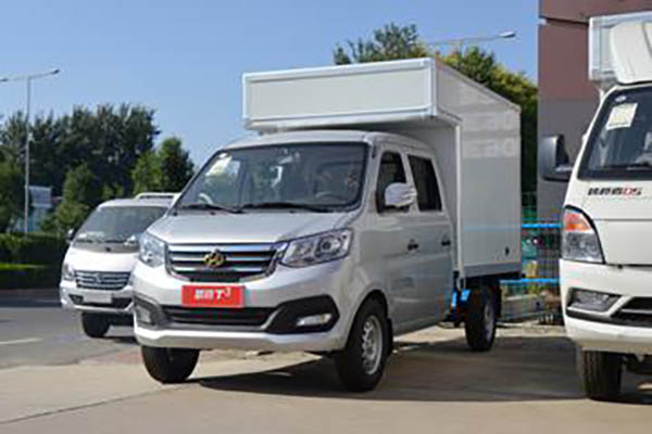 Changan Kuayue New Leopard T3 1.6L Gasoline 122HP 2.42m Double-row Van Mini Truck (China VI Emission Standard)