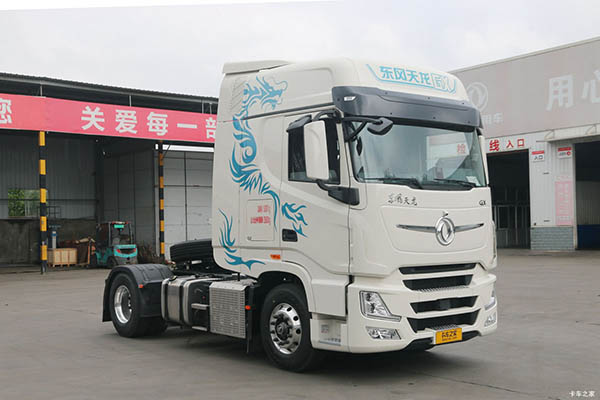 Dongfeng Commercial Vehicle Tianlong Flagship GX 520HP 4X2 AMT Automatic Transmission Tractor Truck (China VI Emission Standard)