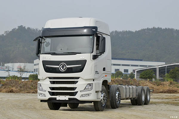 Dongfeng Commercial Vehicles Tianlong KX Flagship King 465 HP 8x4 9.5m AMT Automatic Barrier Cargo Truck for sale