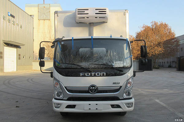 good Zhongdakai (Zhongdakai brand) Foton Auman chassis refrigerated truck