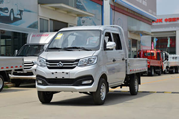 Changan Kuayuewang X1 1.3L Gasoline 91 HP 2.55m Double-Row Flatbed Mini Truck (China VI Emission Standard) for sale