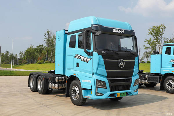 Sany Jiangshan heavy truck high roof electric tractor for sale