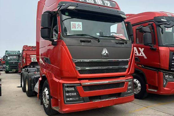 Sinotruk HOWO TH7 heavy-duty truck, 510 hp, 6x4 dual-drive, used Sinotruk tractor for sale