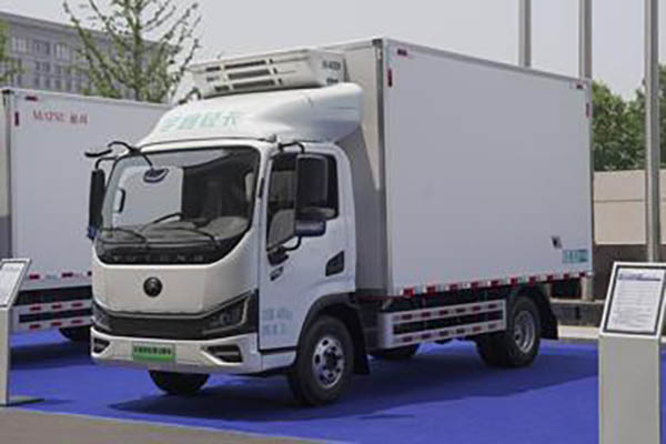 Yutong Light Truck T5 C Series 4.08m Pure Electric Refrigerated Truck 100.46kWh for sale