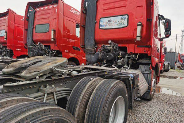 sale Sinotruk HOWO TH7 heavy-duty truck, 540 hp, 6x4 dual-drive, used MAN tractor