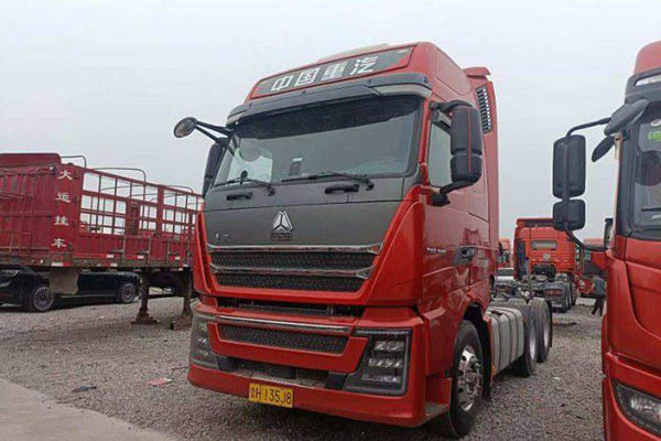 Sinotruk HOWO TH7 heavy-duty truck, 540 hp, 6x4 AMT automatic transmission, dual-drive, used MAN tractor truck