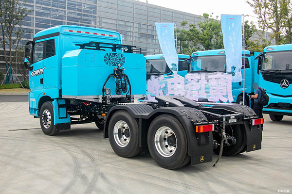 Sany Jiangshan SE heavy truck electric tractor in China