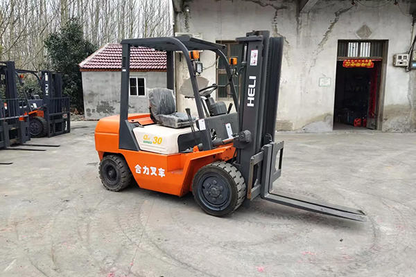 good Best Selling 3 Ton Heli 30 Forklift Used Diesel Electric Forklift Truck
