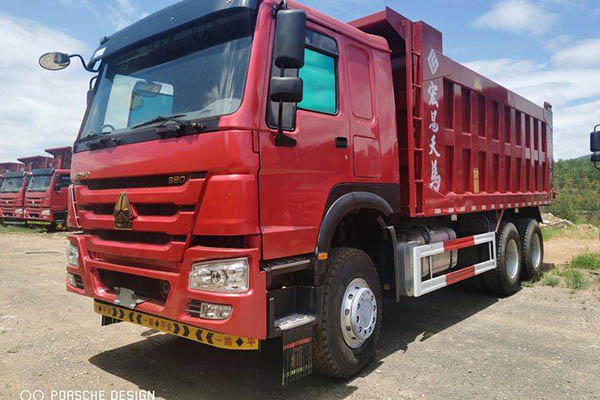 Sinotruk HOWO heavy-duty truck, 380 hp, 6x4, 5.8m dump truck, used Sinotruk dump truck