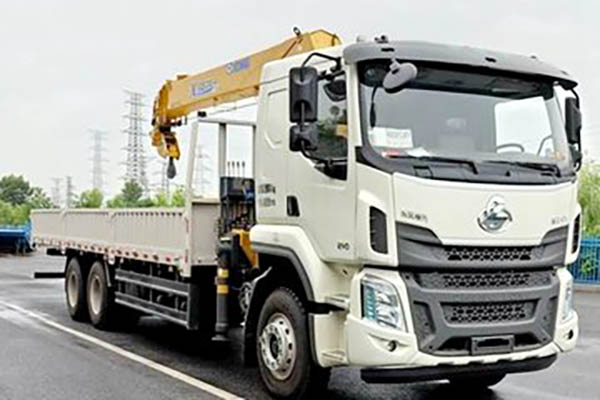 Dongfeng Liuzhou Motor Chenglong H5 240HP 6X4 8.45m Truck-Mounted Crane