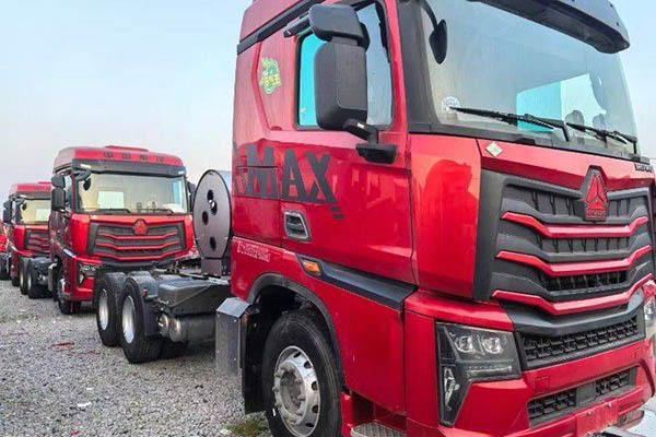 good Sinotruk HOWO Max Wealth Creation Edition 13.3L LNG 540HP 6x4 Sinotruk 12-speed tractor truck, used Weichai tractor truck