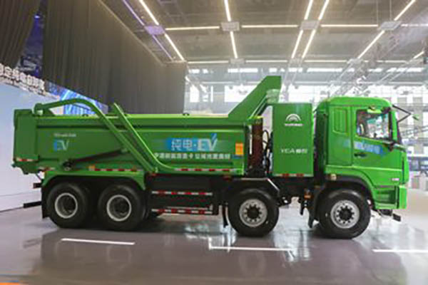 sale Yutong Heavy Truck 31T 8X4 5.6m Pure Electric Dump Truck (ZKH3310P6BEV31) 422kWh