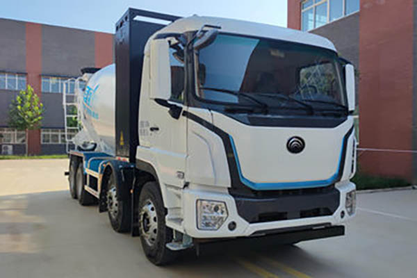 Yutong Heavy Truck Battery Swap Version 8x4 7.09 cubic meter pure electric concrete mixer truck