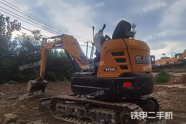 good Sany SY35C excavator