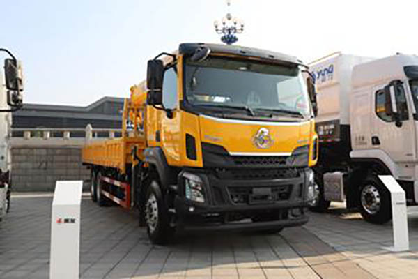 Dongfeng Liuzhou Motor Chenglong H5 270HP 6X4 8.45m Truck-Mounted Crane Transporter in China