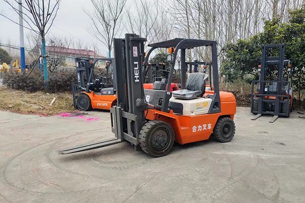 Best Selling 3 Ton Heli 30 Forklift Used Diesel Electric Forklift Truck