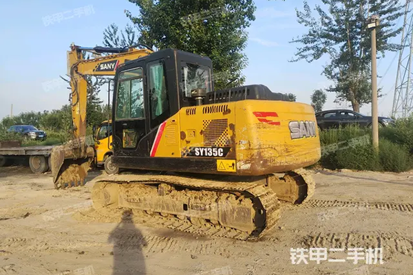 good Sany SY135C excavator