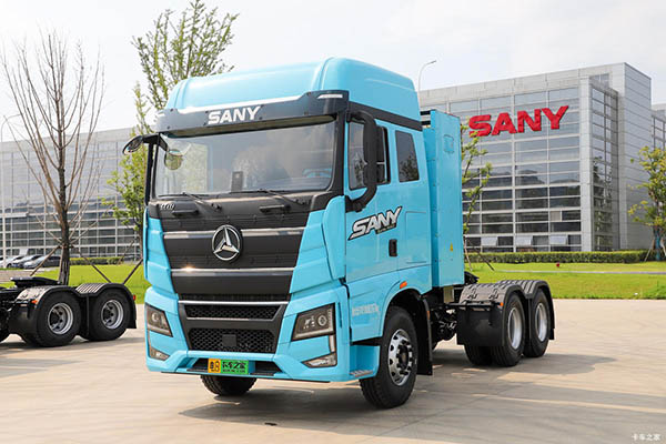 Sany Jiangshan heavy truck high roof electric tractor