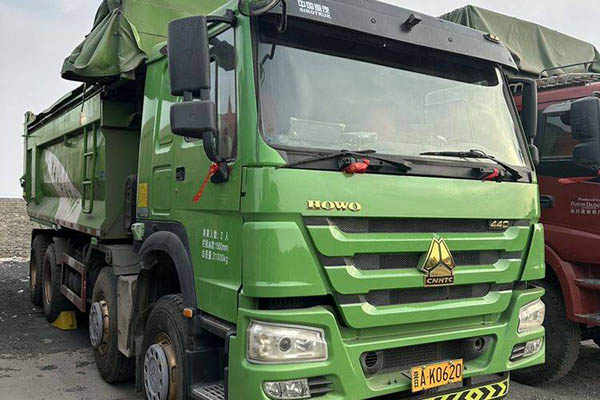 good Sinotruk HOWO heavy-duty truck, 440 hp, 6x4, 5.8m dump truck, 8x4 front and rear, used MAN dump truck
