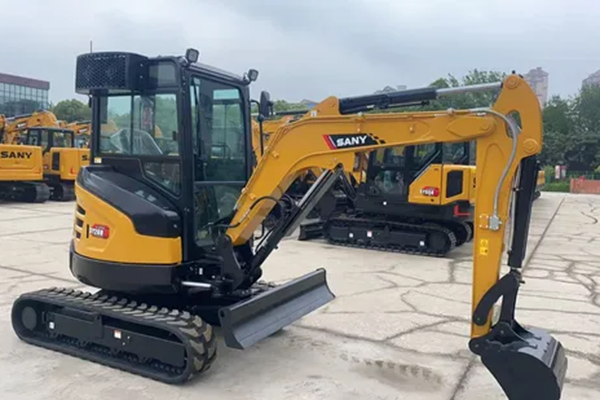 good Brand New Excavator Sany Sy26u 2.6ton Small Equipment Original Rubber Track Digger