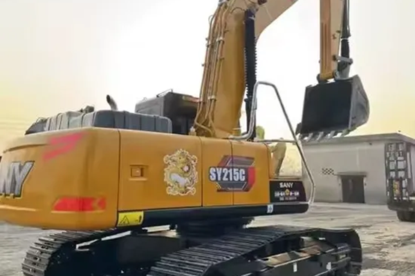 good Used Sany 215 Excavator 21 Ton Secondhand Machinery Hydraulic Crawler Diggers Heavy Construction Equipment