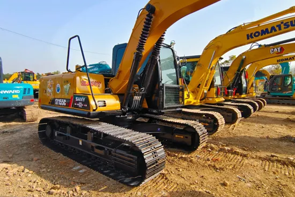 good Second Hand Excavator Sany 155c of 90% New for Sale