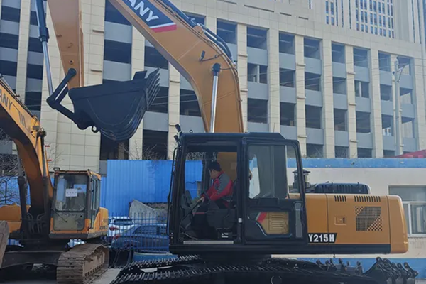 good Energy Efficient Sany Heavy Industry 215 Excavator China Brand Used Excavator 215 Used Sany 215 Heavy Construction Excavator