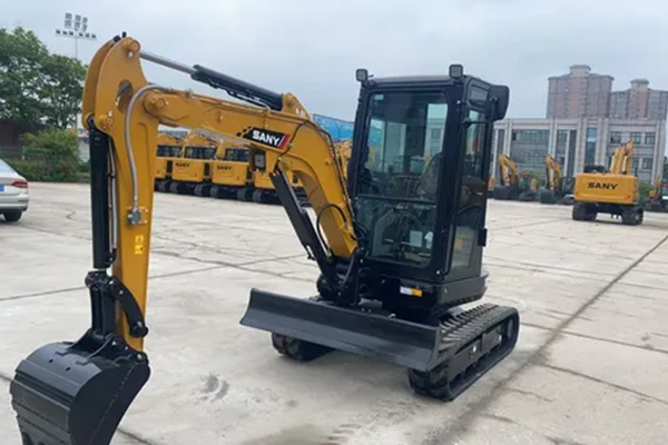Brand New Excavator Sany Sy26u 2.6ton Small Equipment Original Rubber Track Digger