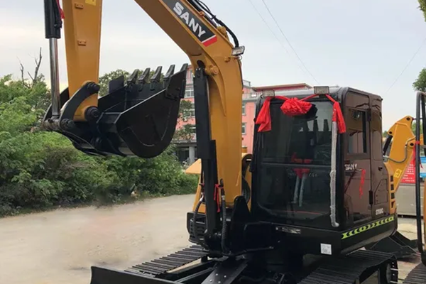6 Ton Small Used Sany 60 Excavator Home Use EPA Euro 5 Excavator Farm Used Mini Excavator for Sale in China