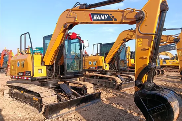 Sany Excavator Sy75c Crawler Excavator for Sale Second Hand Sany Excavator Sy55c Sy16c Mini Excavator for Sale
