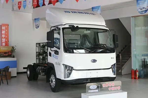Chery Commercial Vehicles Unveils Zero-Mile Light Truck 4×2 Pure Electric Cargo Van (134kWh + 110kW)