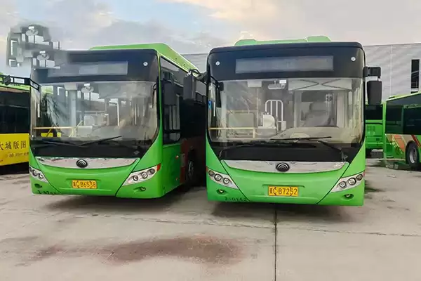 sale Customizable Color Seats Yutong 6120 002 CNG Steam Electric Hybrid Used Coach Bus