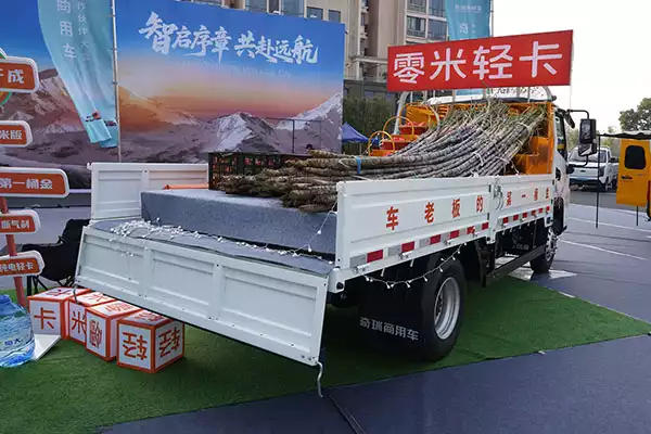 sale Zero Meter Operational Version 4x2 4.08-meter Single-row Pure Electric Refrigerated Truck 140kWh