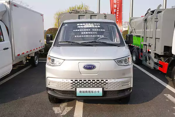 Chery X3 4X2 Pure Electric Hook-Loading Garbage Truck for sale
