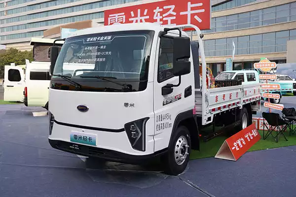 Zero Meter Operational Version 4x2 4.08-meter Single-row Pure Electric Refrigerated Truck 140kWh for sale