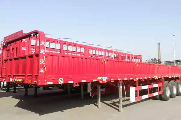 Dayun 13-meter low-sided semi-trailer
