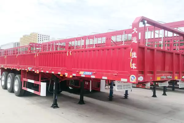 Dayun 13-meter low-sided semi-trailer for sale