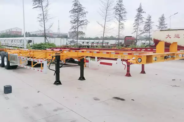 Dayun 45-foot container skeleton semi-trailer for sale
