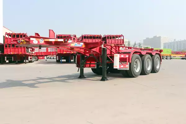 Dayun 20-foot container skeleton semi-trailer for sale